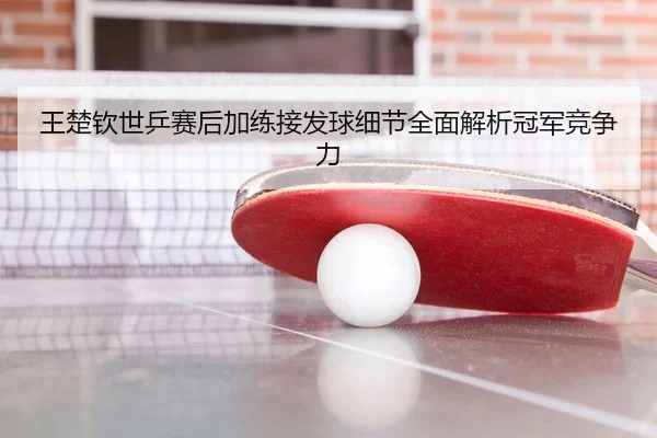 王楚钦世乒赛后加练接发球细节全面解析冠军竞争力